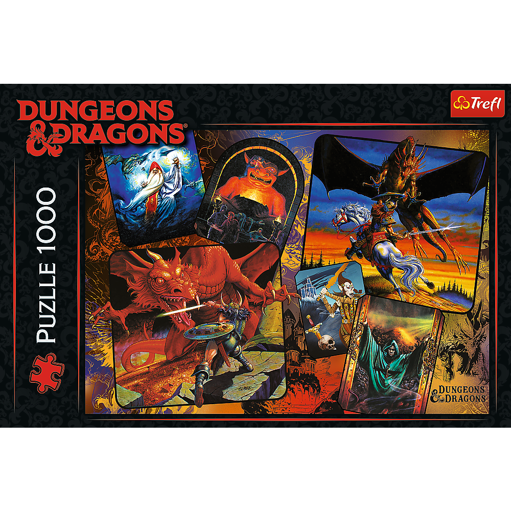 Trefl Red 1000 Piece Puzzle - The Origins of D & D