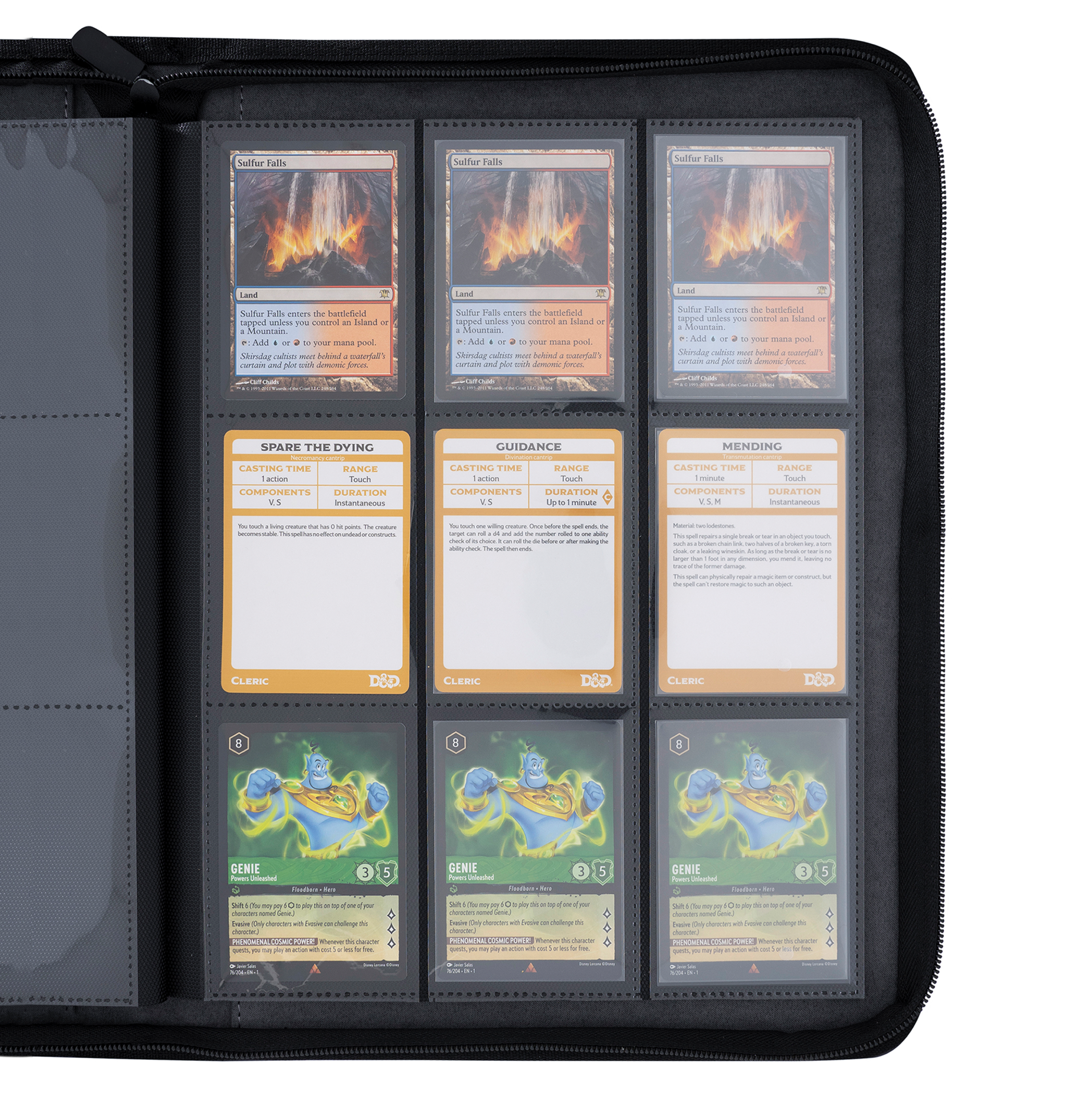 TCG Faux-Leather Trading Card Binder - Red