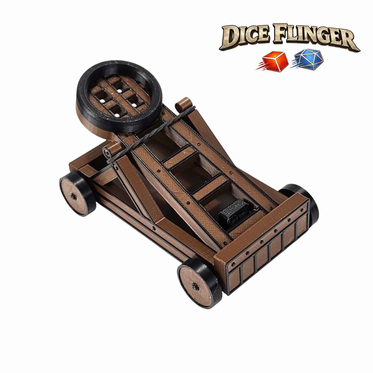 Dice Catapult-Brown