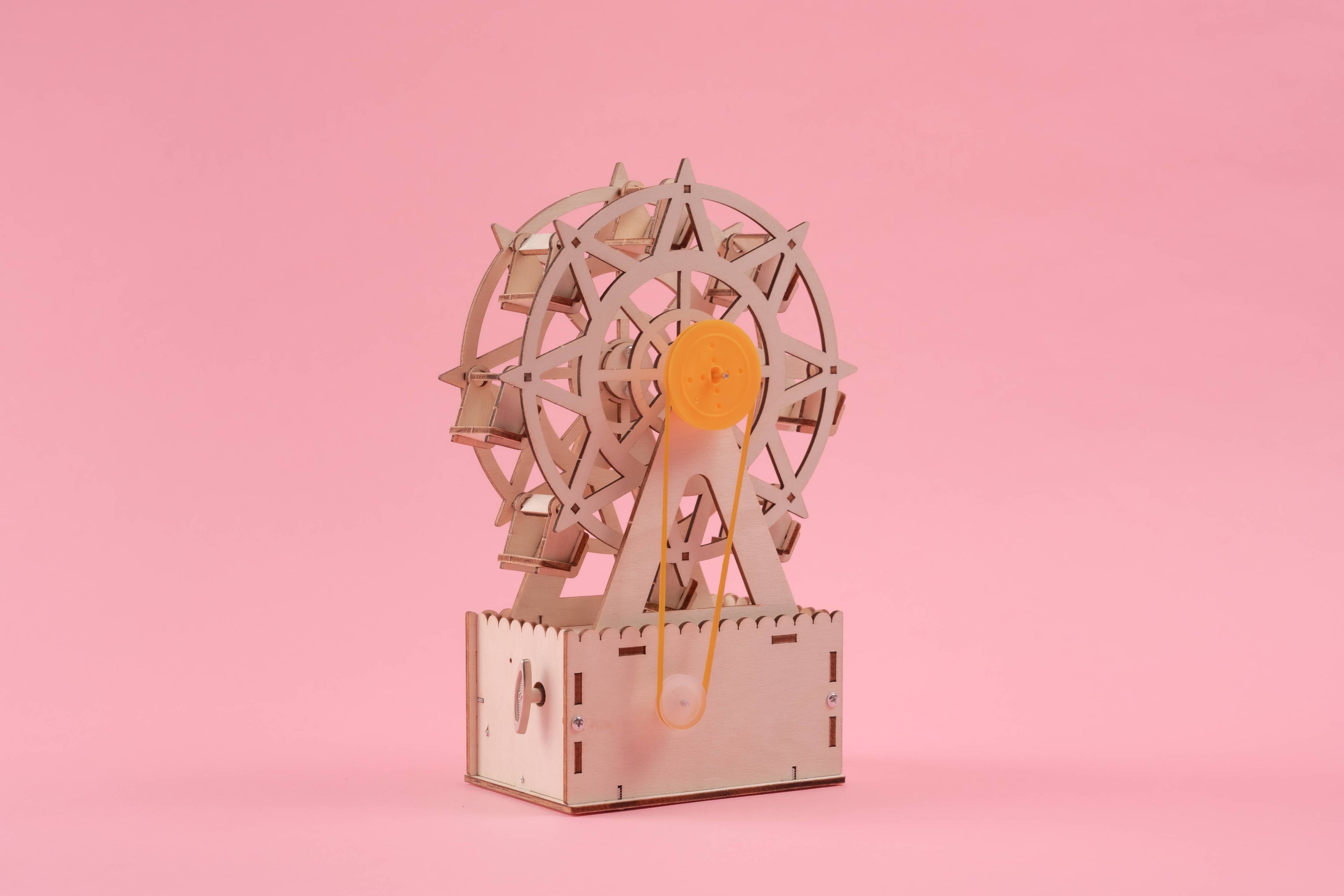 Music Box Ferris Wheel DIY Kit, Fun STEM Toy for Kids