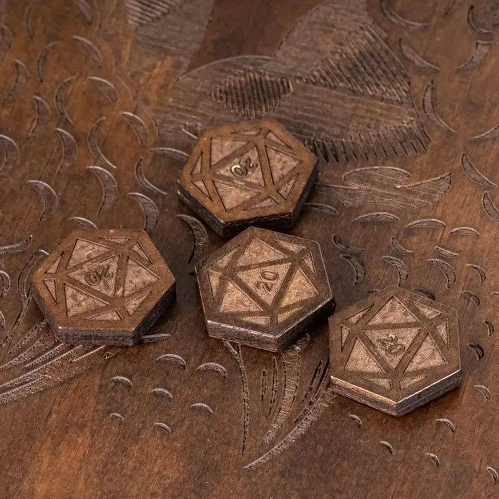 Dragon’s Gaze Wood DM Dungeon Master Screen