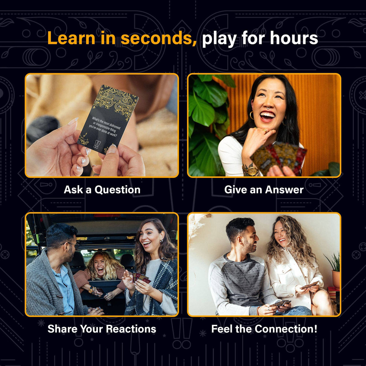 FLUSTER: Conversation Card Game for Deeper Connections