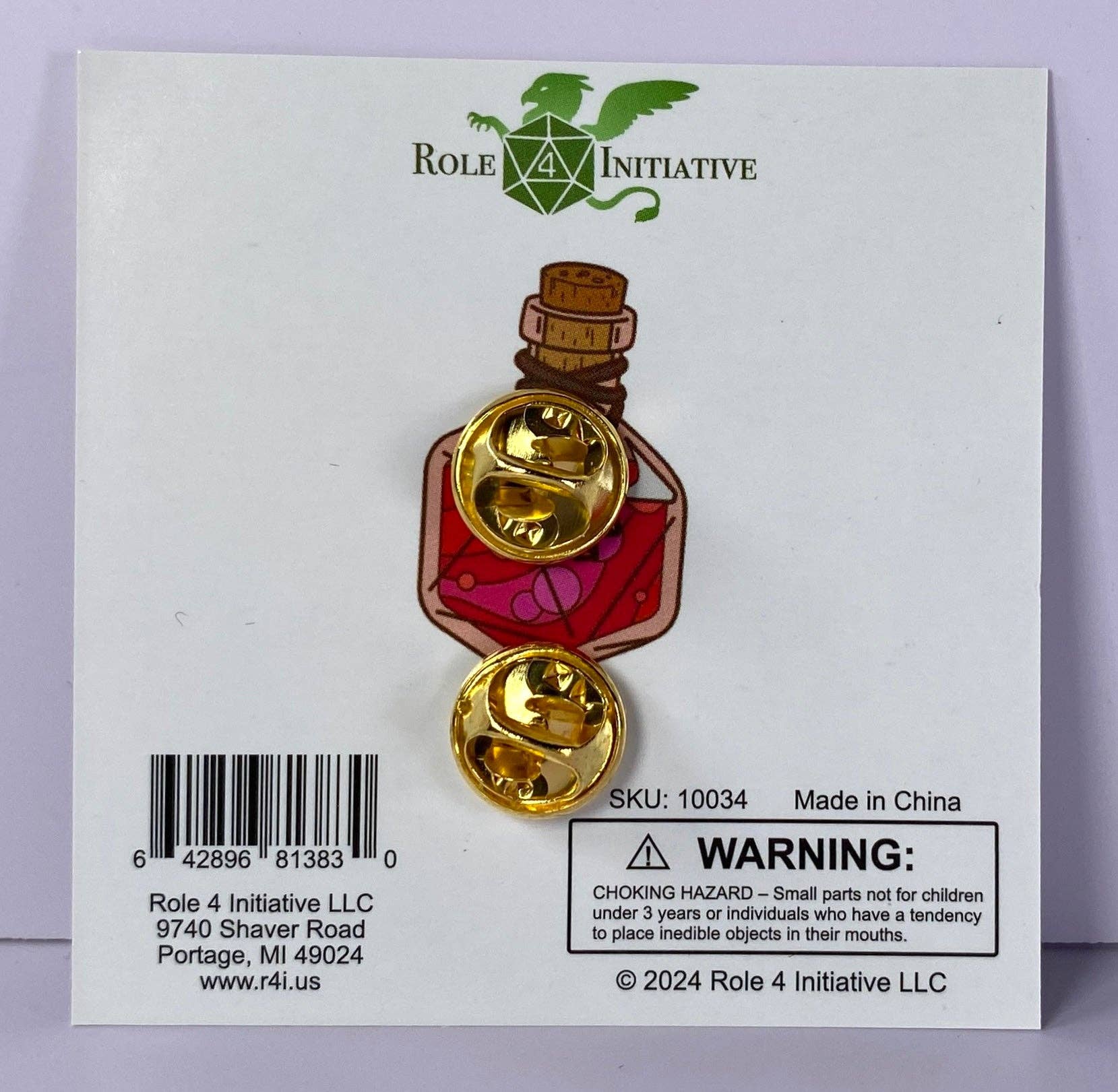Vial of Vitality - Collectible Enamel Pin