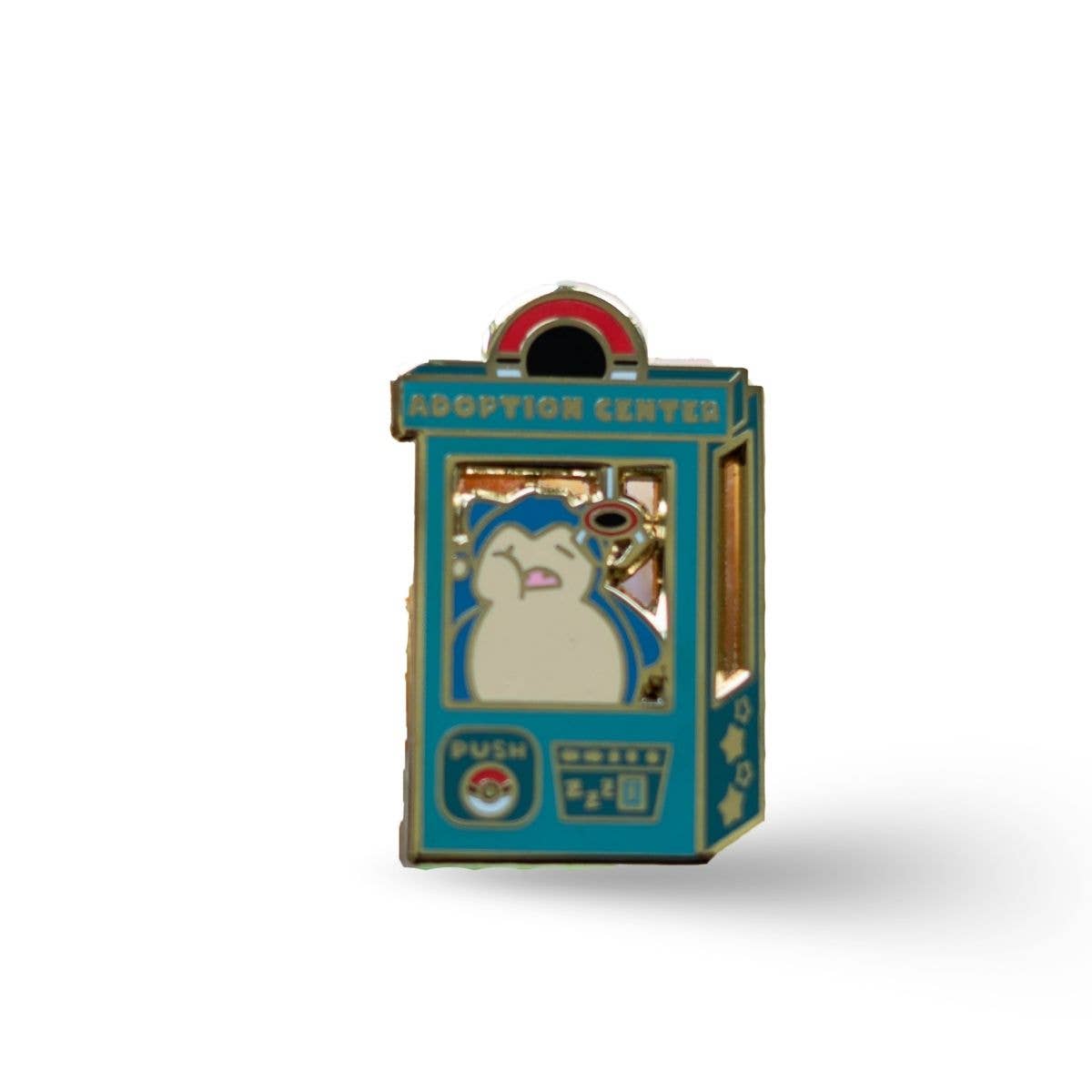 Pokemon Snorlax Enamel Pin Anime