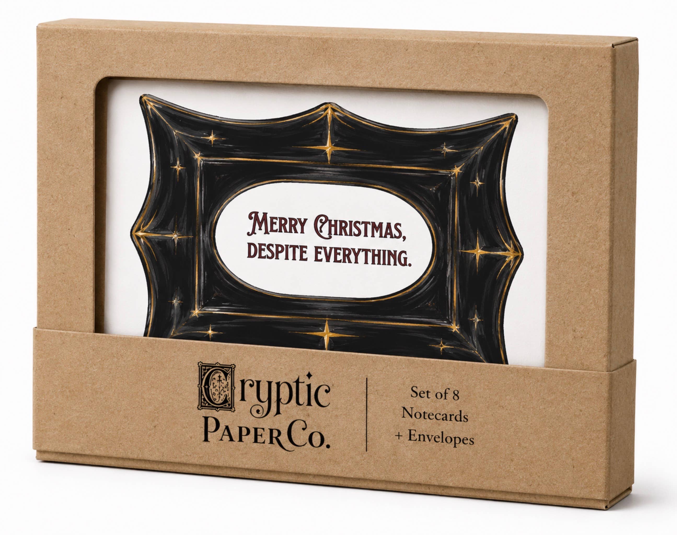 Dark Humor Christmas Card Boxed Set