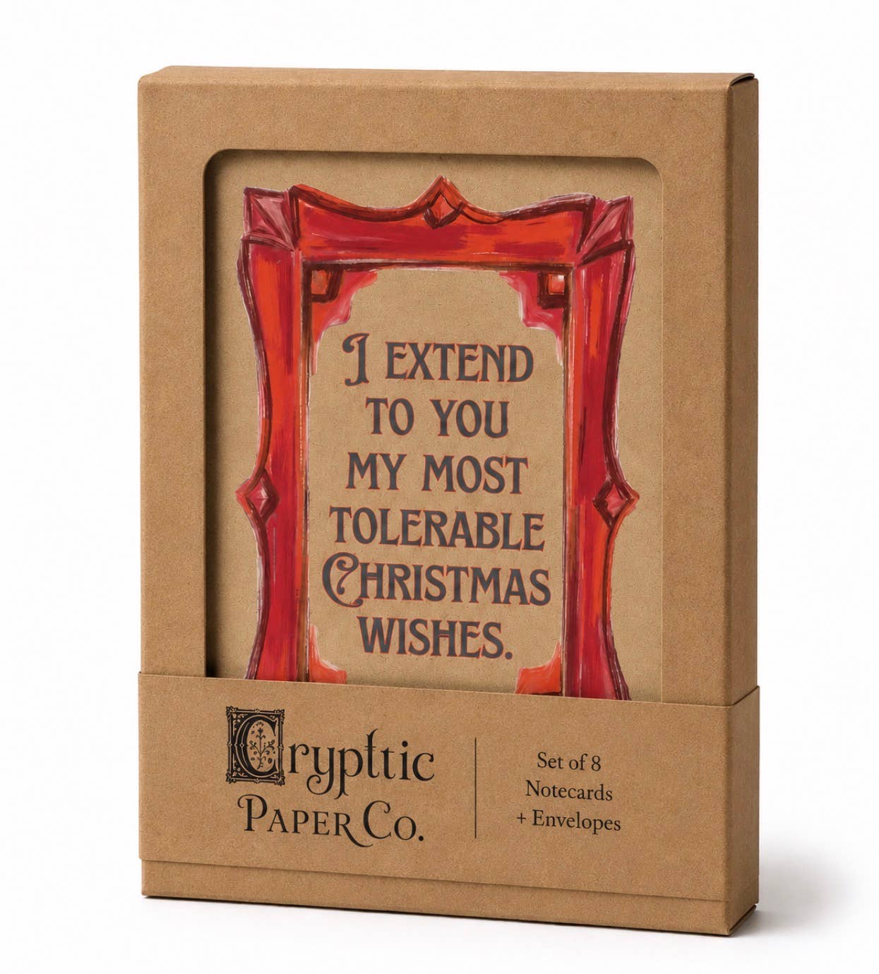 Most Tolerable Christmas Wishes Boxed Notecard Set