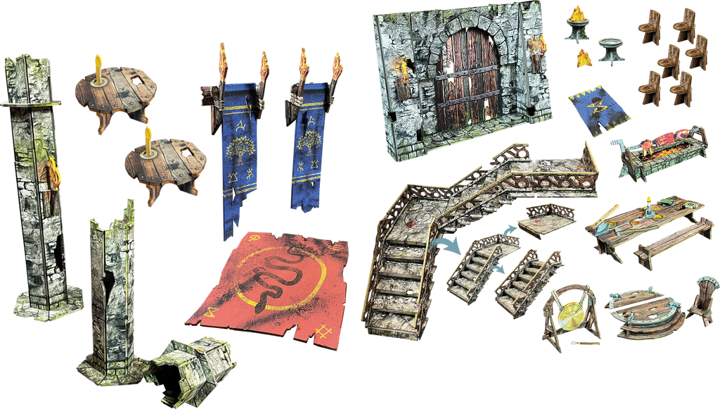 Battle Systems: Fantasy Dungeon - Great Hall of Khaarastad