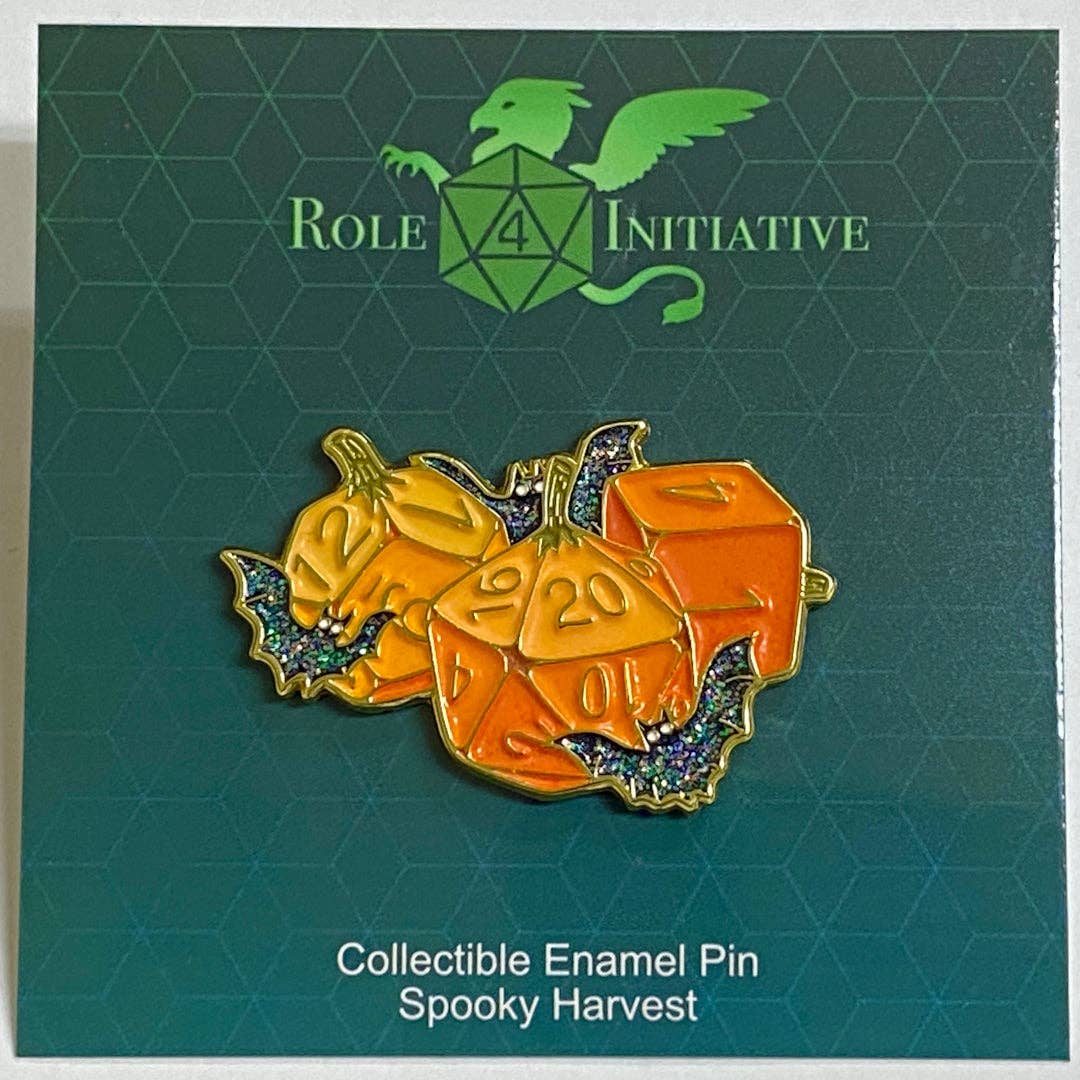 Spooky Harvest - Collectible Enamel Pin that Glows in the Dark!