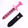 Rose Dagger Resin Dice Case - Pink