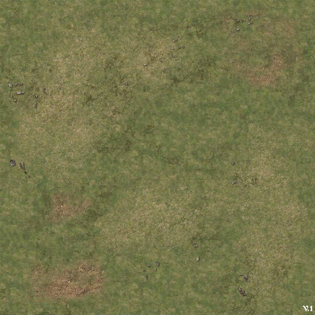 Battle Systems: Grassy Fields Gaming Mat 2x2 v.1