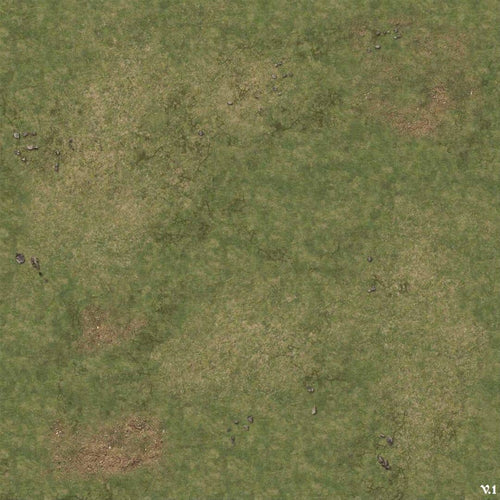 Battle Systems: Grassy Fields Gaming Mat 2x2 v.1