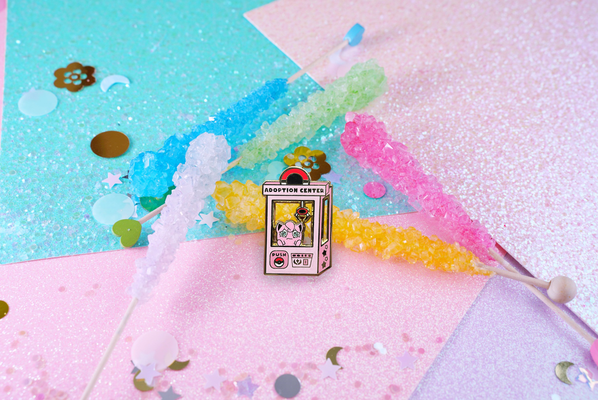 Pokemon Jigglypuff Enamel Pin // Anime // Gaming