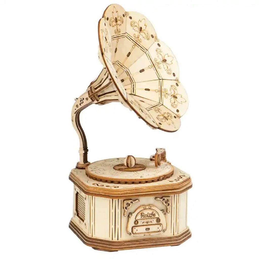 Gramophone Rokr Robotime wooden puzzle