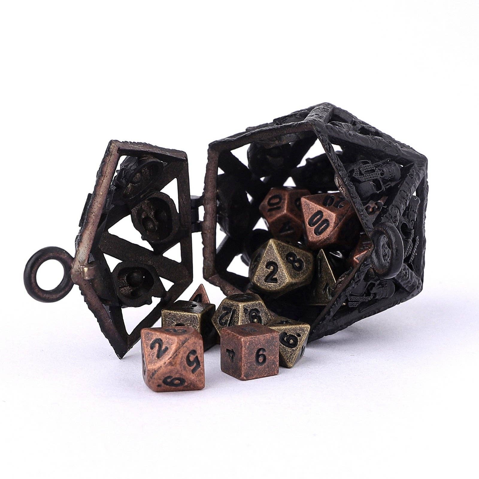 D20 Locket Gift Set - Matte Black