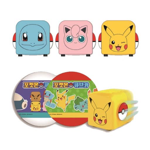 Pokémon Cube Pull-back Car – Random Blind Capsule Toy