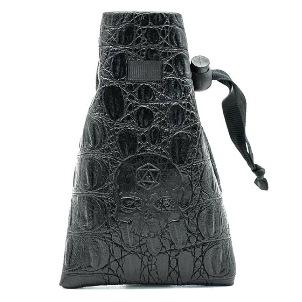 Bonekeeper Leather Dice Bag