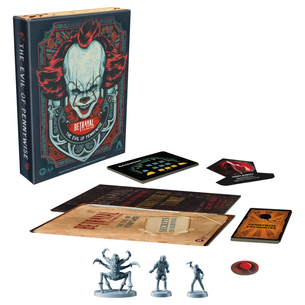 Avalon Hill Betrayal at the Neibolt House: The Evil of Pennywise Expansion