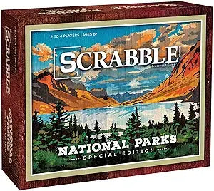 National Parks Scrabble - Gorgeous Game Board