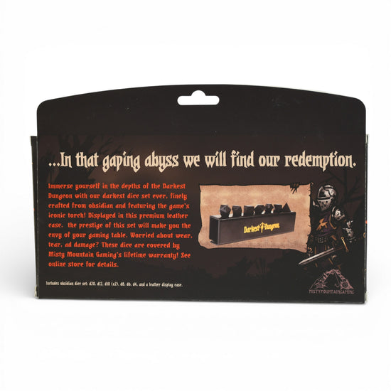 Darkest Dungeon Obsidian Dice Set