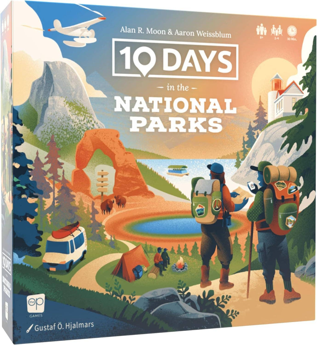 10 Days in the National Parks Board Game