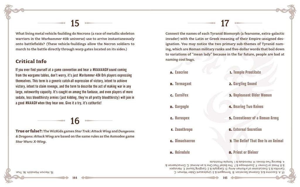 Düngeonmeister Book of RPG Trivia by Jef Aldrich
