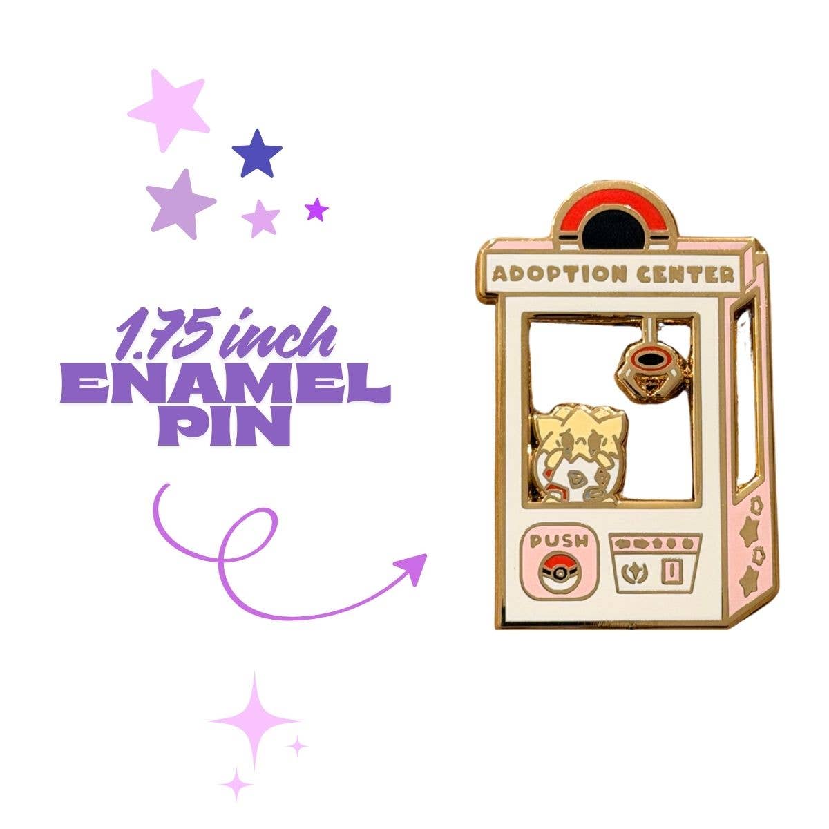 Pokemon Togepi Enamel Pin Anime