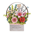 Wooden Flower Basket 3D Puzzle