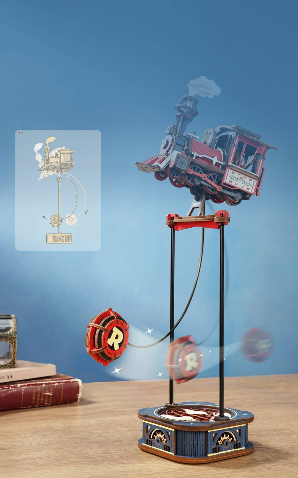 ROKR Power Express 3D Wooden Puzzle