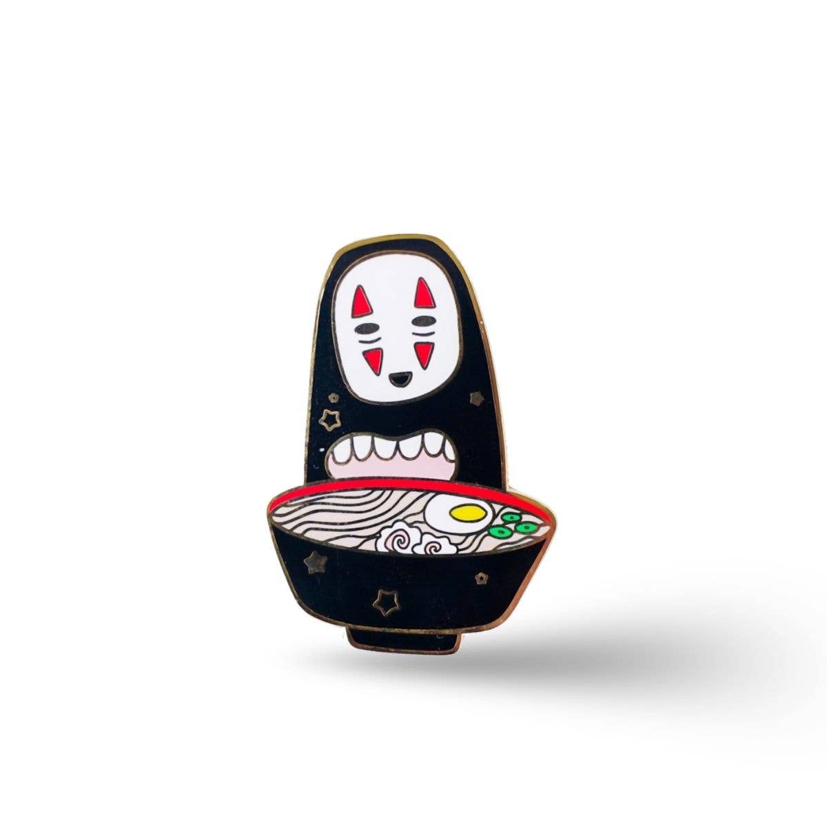 Spirited Away No Face Enamel Pin