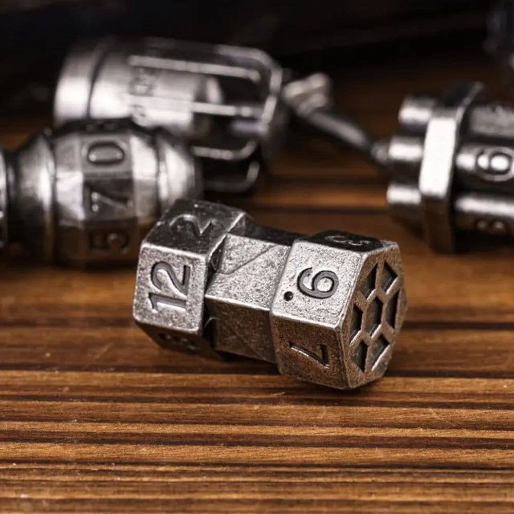 Demolition Dice Bomb Metal Dice Set