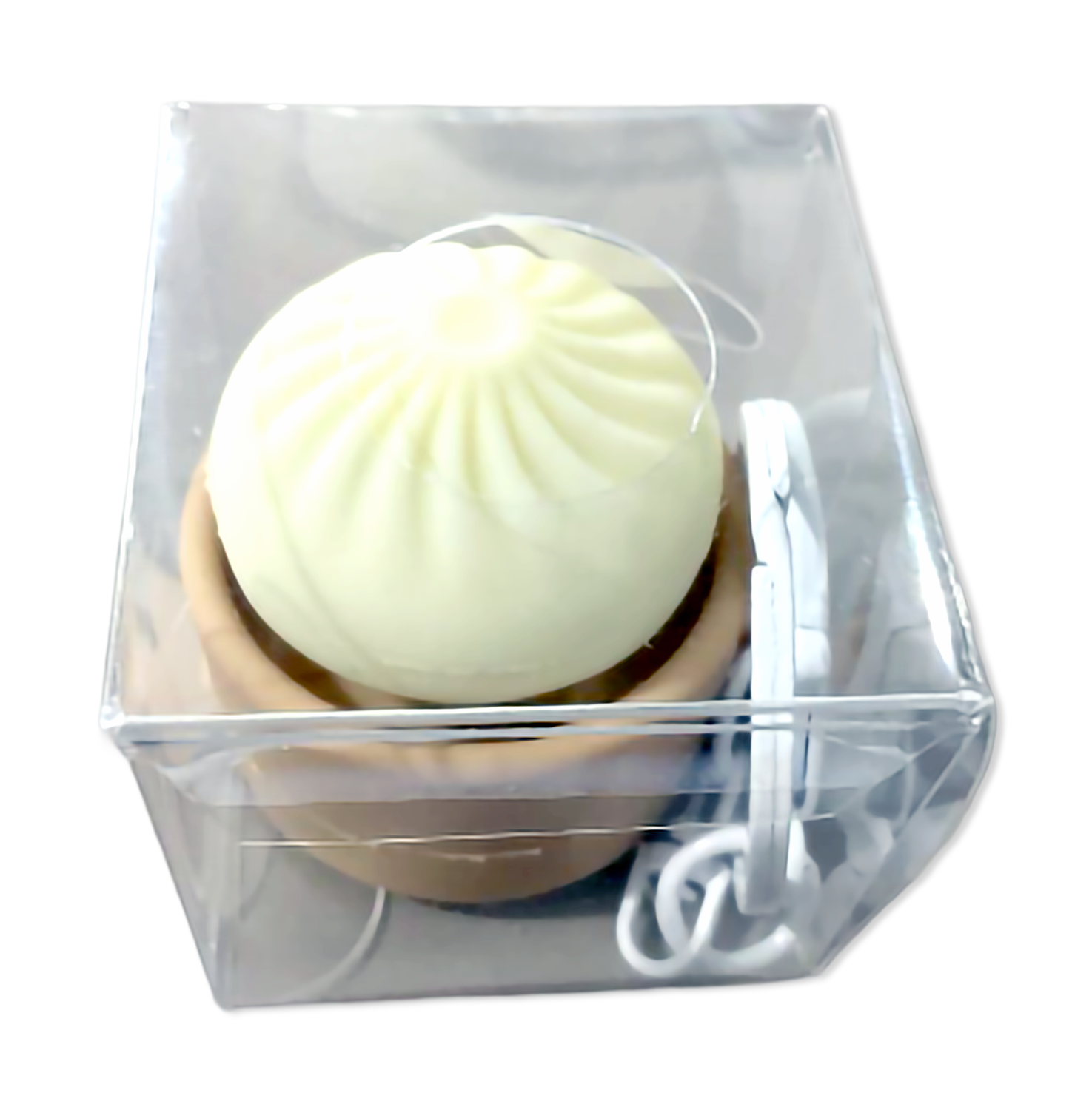 Fun Doh Dumpling Light-Up Click Fidget Keychain - 12/Display