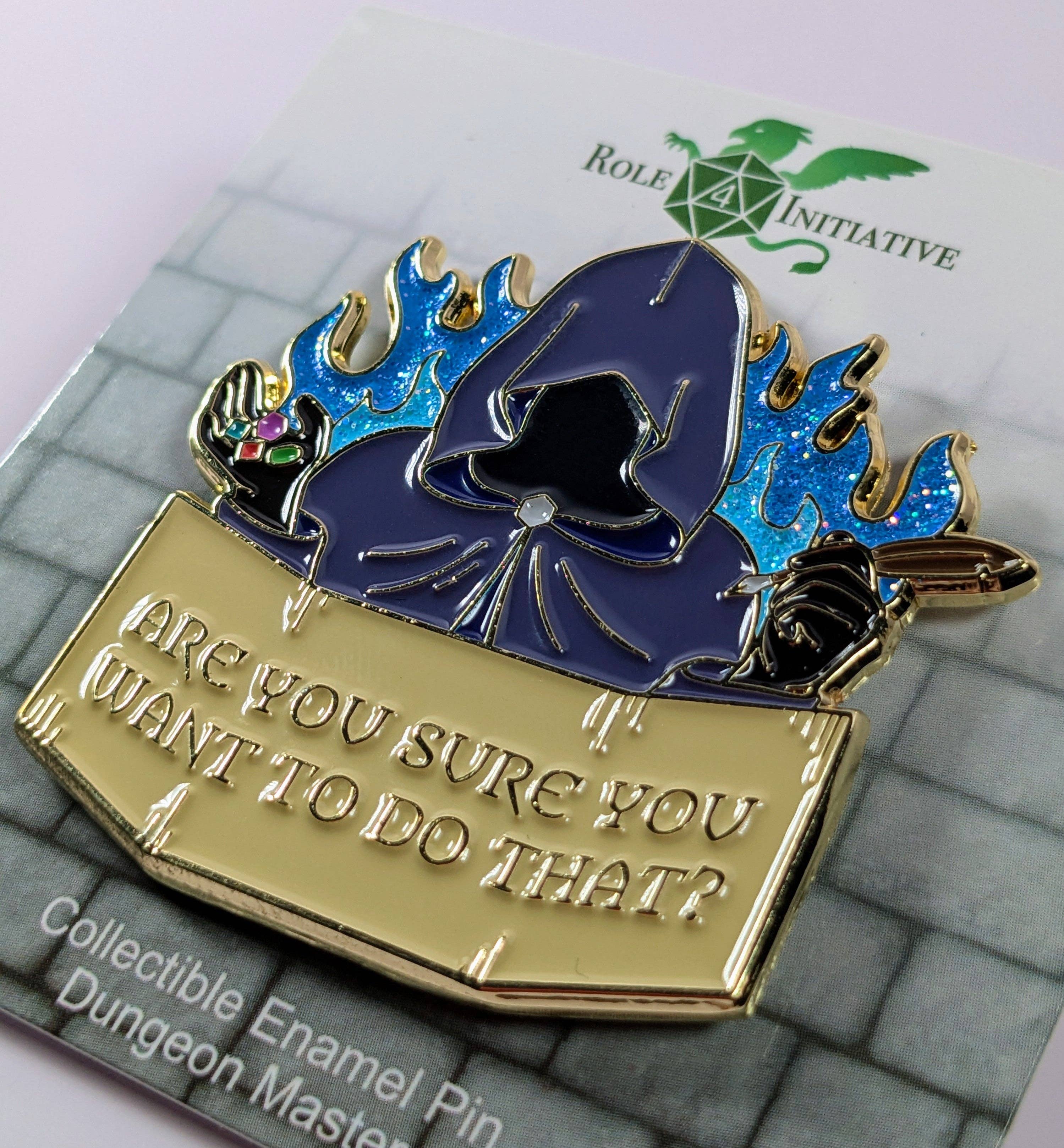 Dungeon Master - Collectible Enamel Pin