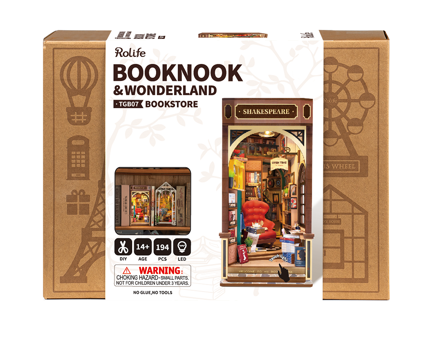 TGB07 Bookstore Book Nook