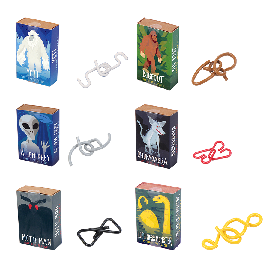 Cryptid Puzzles