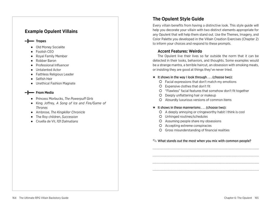Ultimate RPG Villain Backstory Guide by James D’Amato