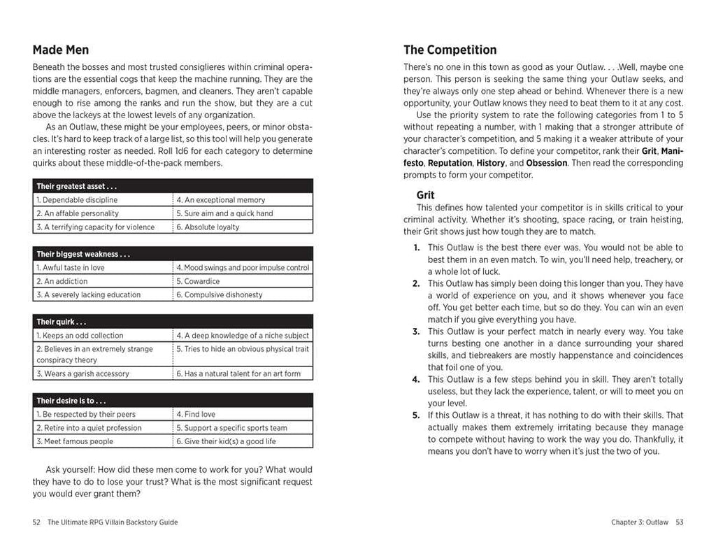 Ultimate RPG Villain Backstory Guide by James D’Amato