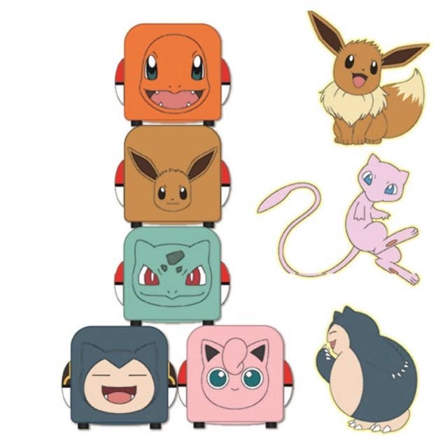 Pokémon Cube Pull-back Car – Random Blind Capsule Toy