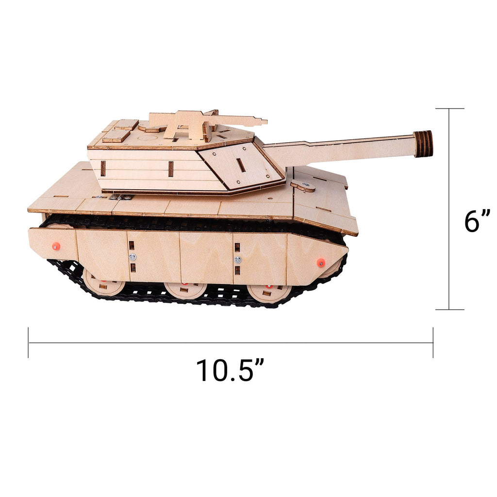 RC TankCam DIY Kit, Tank and Camera Mode, STEM Toy