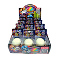 Fun Doh Dumpling Light-Up Click Fidget Keychain - 12/Display