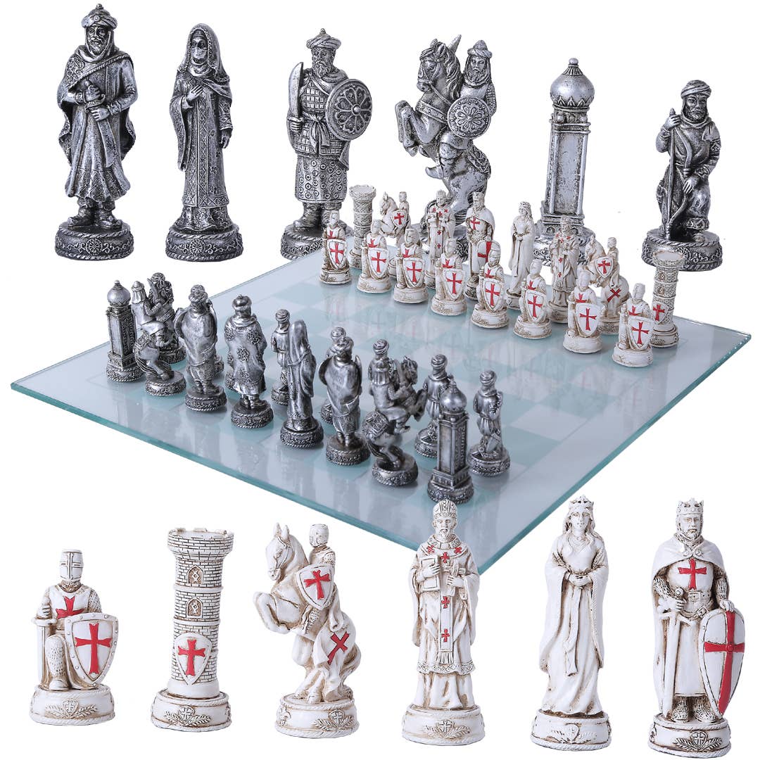 Chess Set - Crusaders vs Ottomans