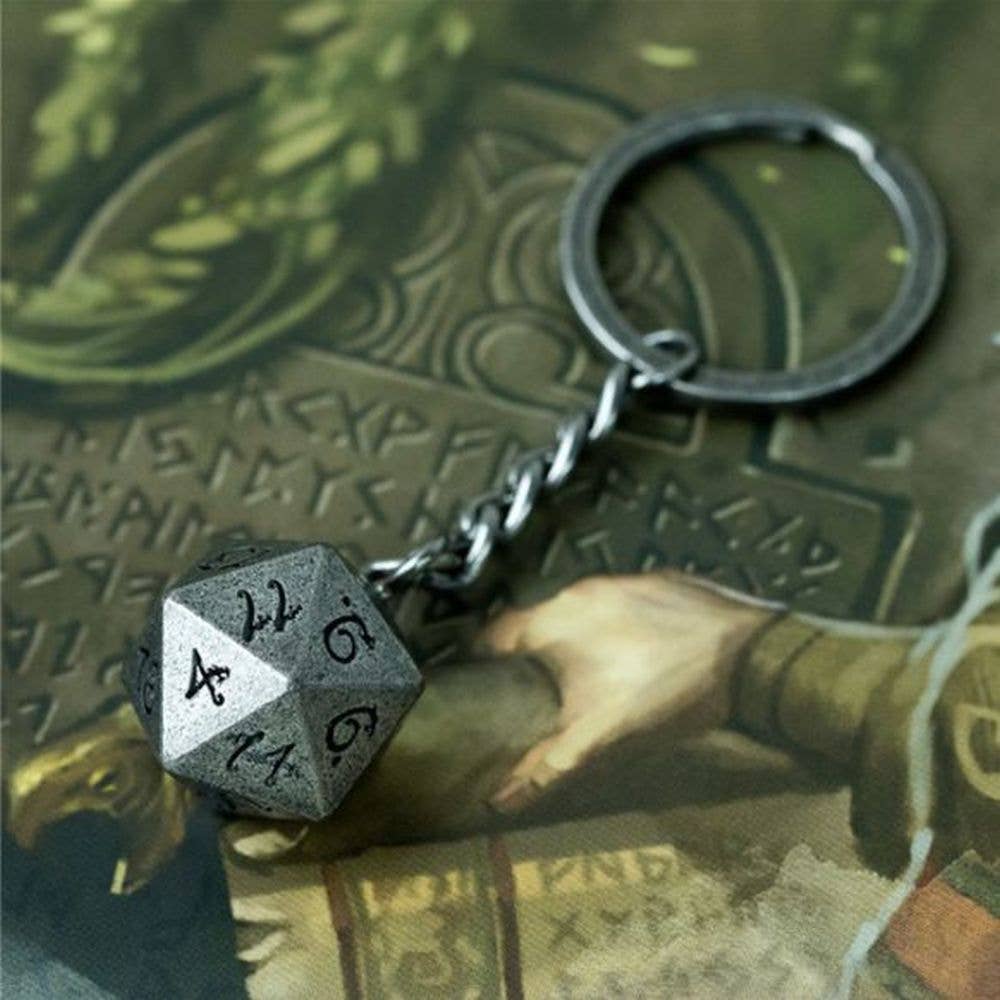 Critical Roll D20 Keychain