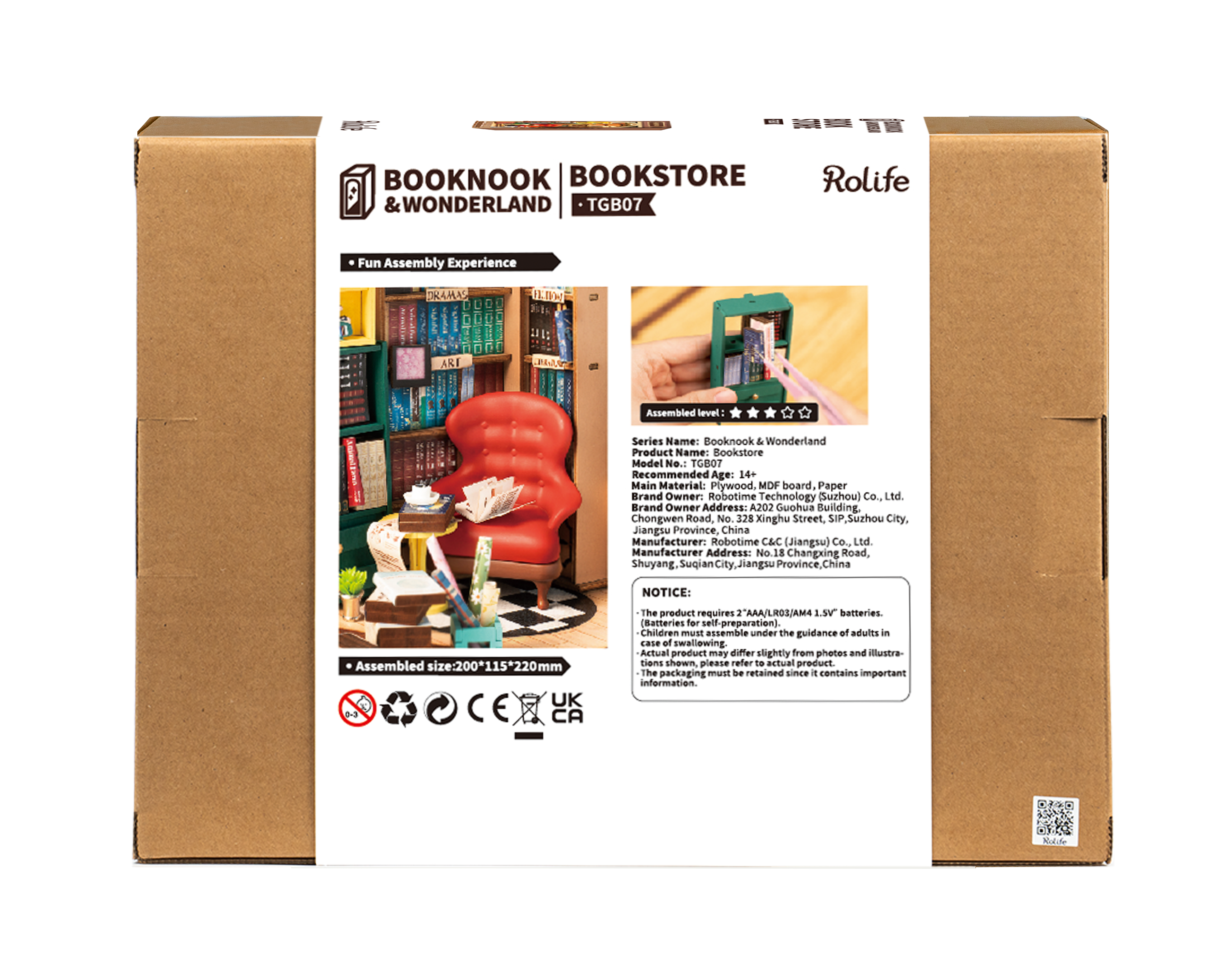 TGB07 Bookstore Book Nook