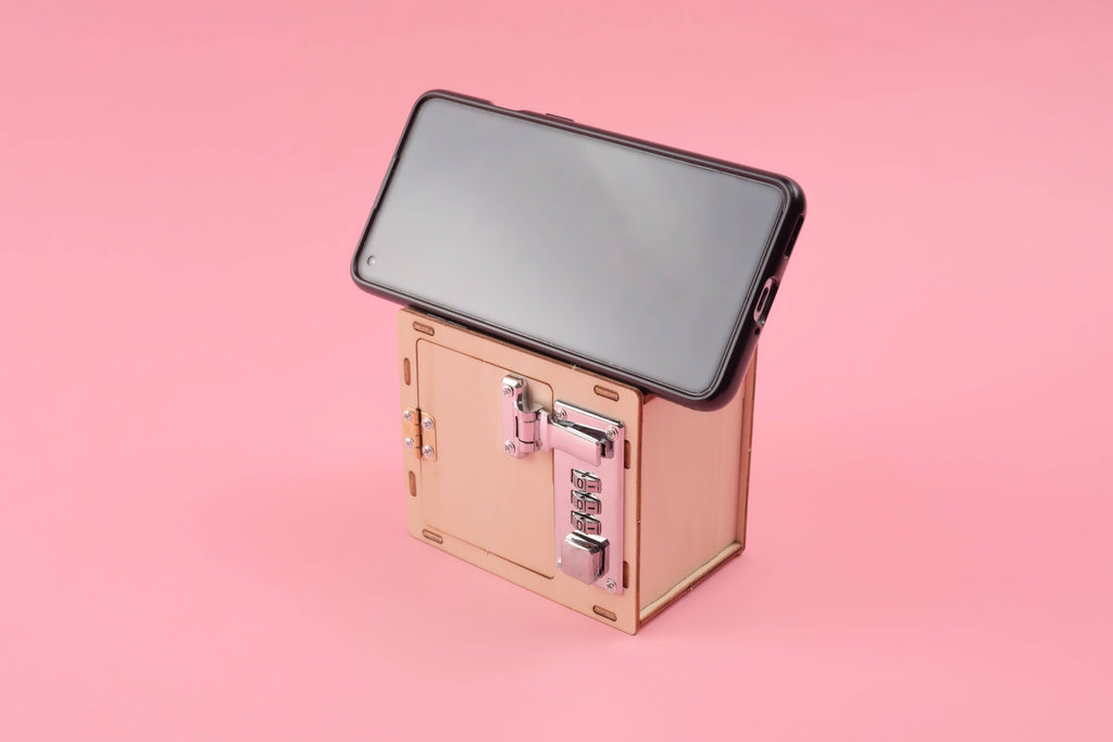 Combination Lock Box and Phone Holder DIY Kit, STEM Toy