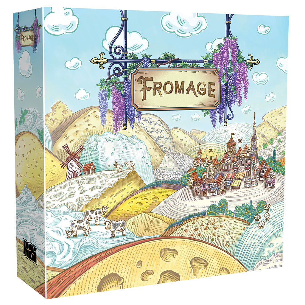 Fromage board game by Asmodee about French cheesemaking