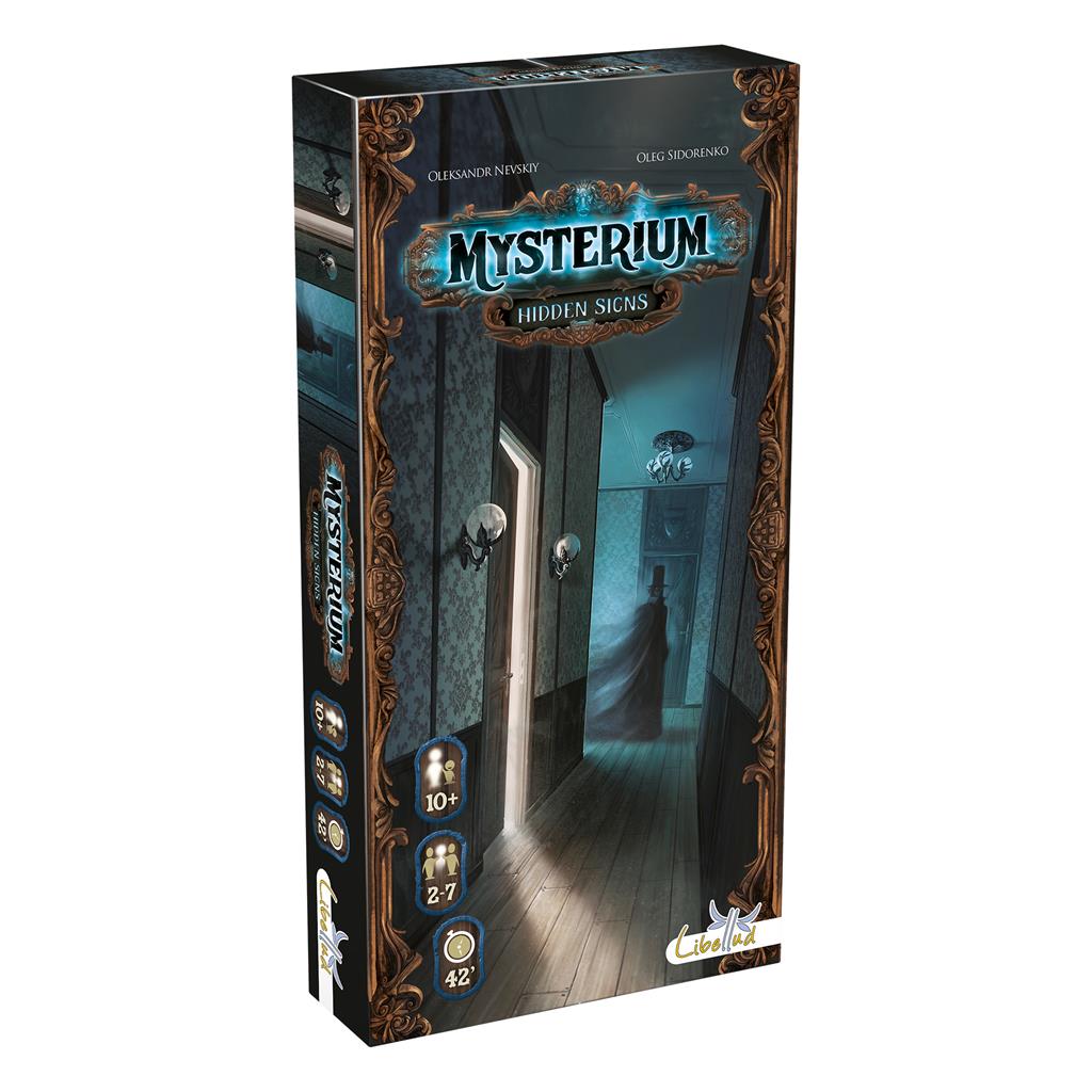 Mysterium: Hidden Signs expansion box with new cards for investigation