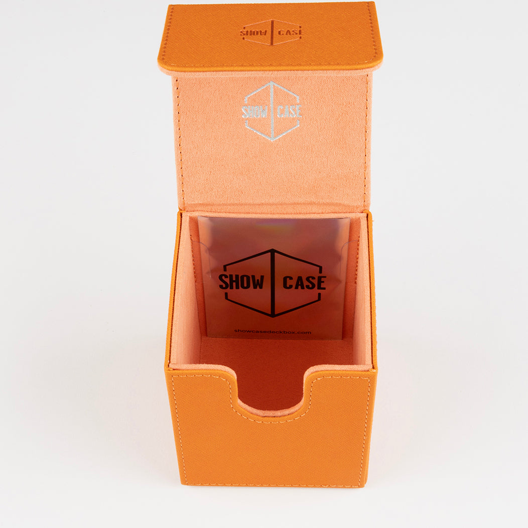 Showcase 100+ Deck Box - Orange