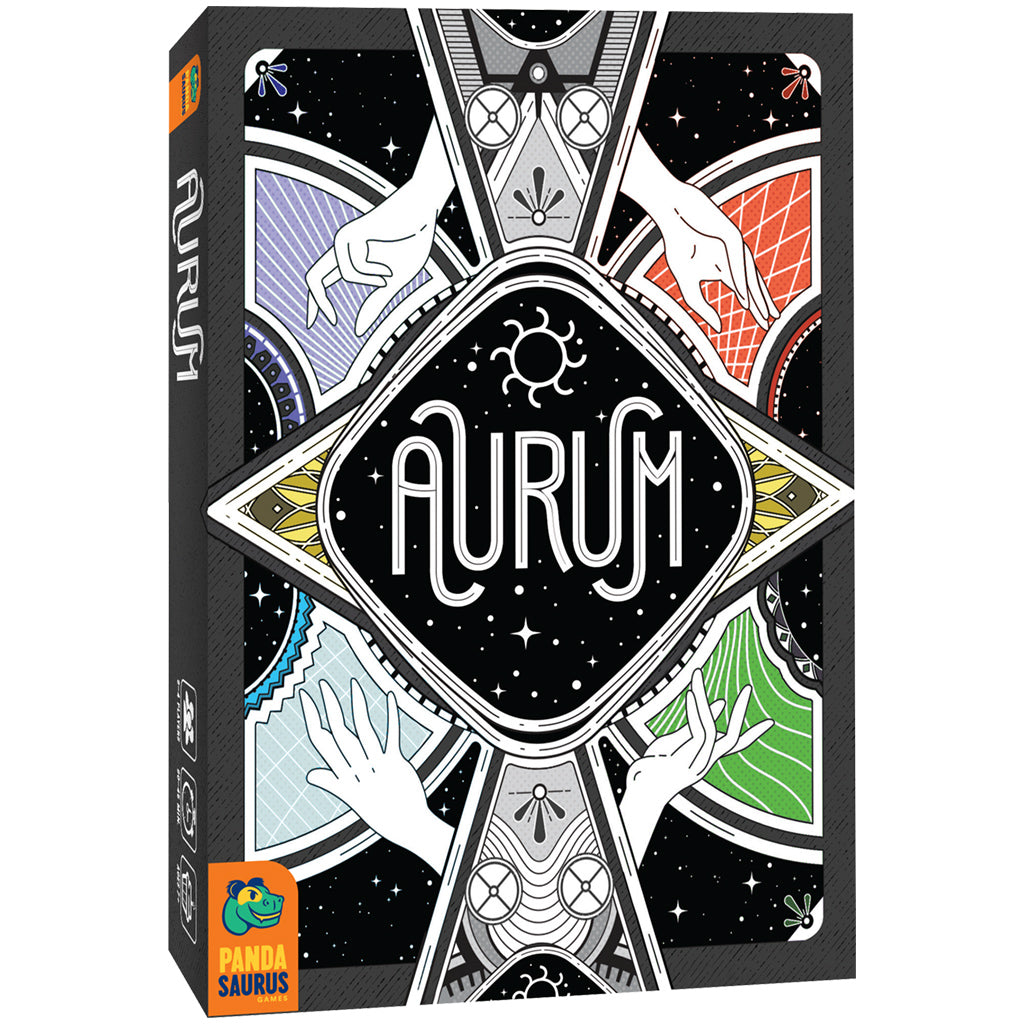 Aurum competitive trick-taking board game by Asmodee