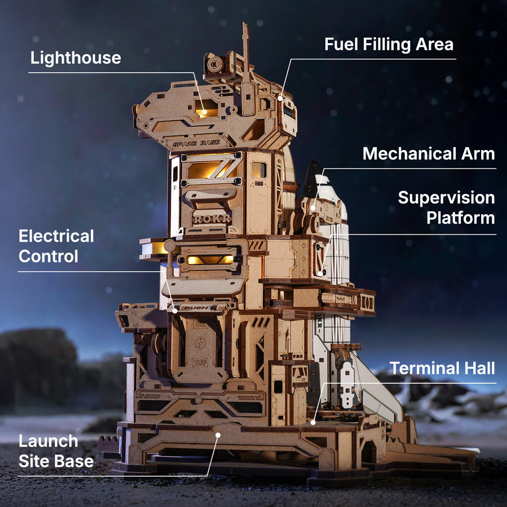 Space Shuttle 3D Wooden Puzzle