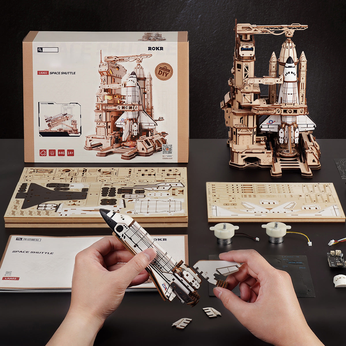 Space Shuttle 3D Wooden Puzzle