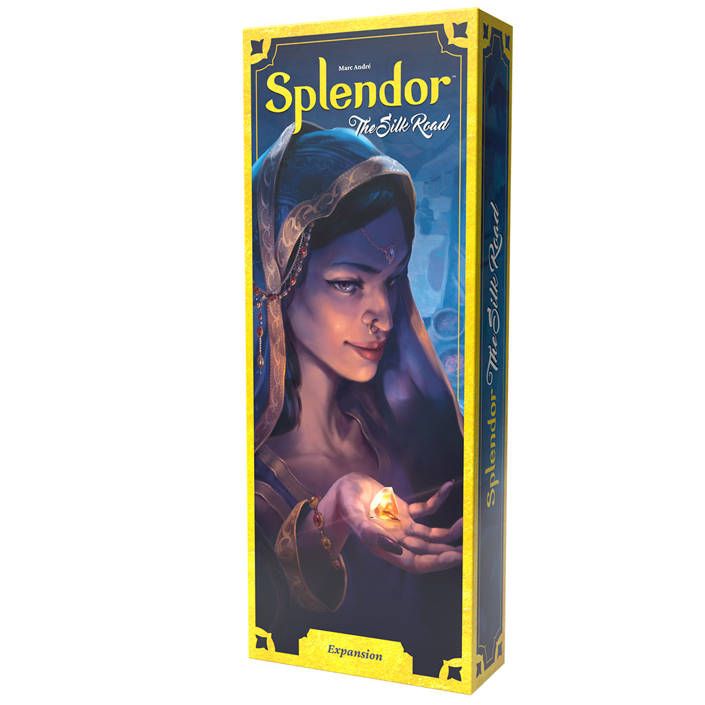 Splendor The Silk Road Expansion board game components by Asmodee